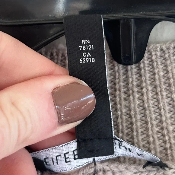 EILEEN FISHER Merino Wool Open Knit Boxy Mock Sweater Lagenlook Quiet Luxury | S - Picture 12 of 12